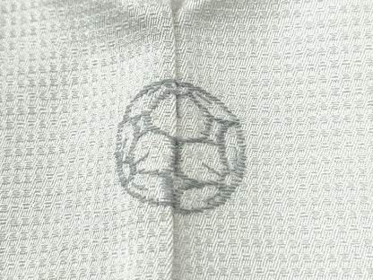 平和屋着物●訪問着　刺繍　立波地紙笹竹草花文　暈し染め　金彩　ますいわ屋扱い　正絹　逸品　CABI2841yc