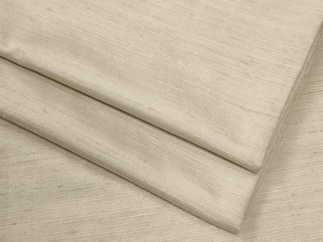 平和屋着物●結城紬　色無地　浅黄色　高島屋扱い　正絹　逸品　CABI2842yc