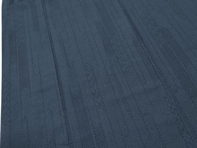 平和屋着物●本塩沢　110亀甲　エ霞吉祥文　正絹　逸品　CABI2845yc