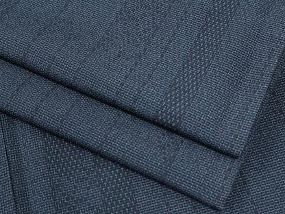 平和屋着物●本塩沢　110亀甲　エ霞吉祥文　正絹　逸品　CABI2845yc