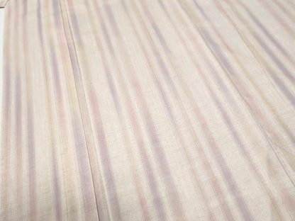 平和屋着物●上質な紬　縞　正絹　逸品　CABI2849yc