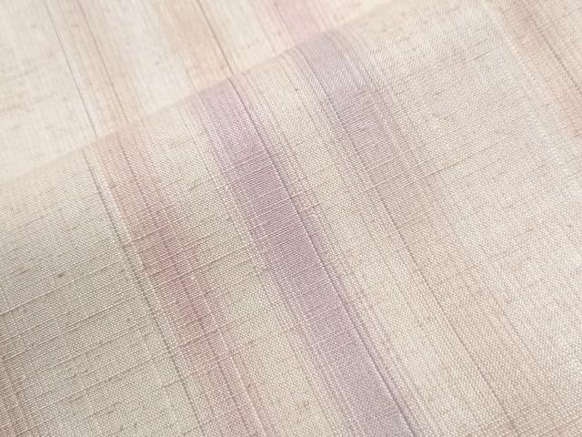 平和屋着物●上質な紬　縞　正絹　逸品　CABI2849yc