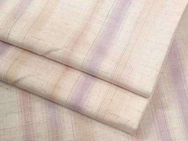 平和屋着物●上質な紬　縞　正絹　逸品　CABI2849yc