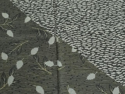 平和屋着物●訪問着　作家物　枝葉文　正絹　逸品　未使用　CABI2854yc