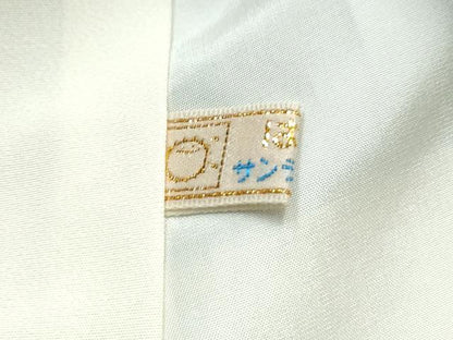 平和屋着物●訪問着　枝花文　暈し染め　金彩　正絹　逸品　CABI2856yc