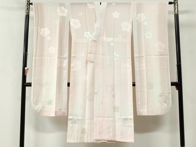 平和屋着物●豪華振袖・長襦袢セット　駒刺繍　雪輪舞葉文　暈し染め　金彩　正絹　逸品　未使用　CABI2861yc