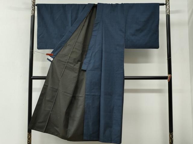 平和屋着物●男性　本場大島紬　アンサンブル　100亀甲　総詰め　やまと誂製　正絹　逸品　CABI2863yc