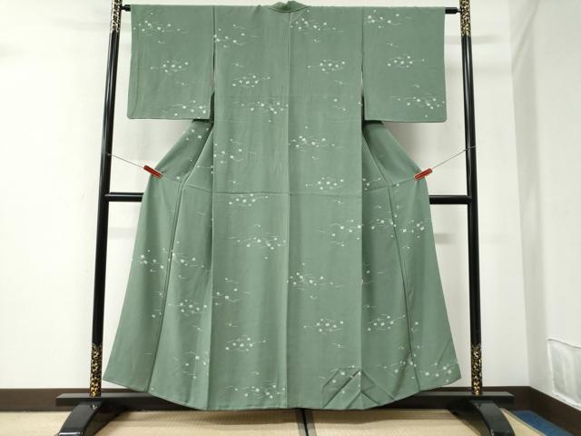 平和屋着物●上質な小紋　源氏香　正絹　逸品　CABI2873yc