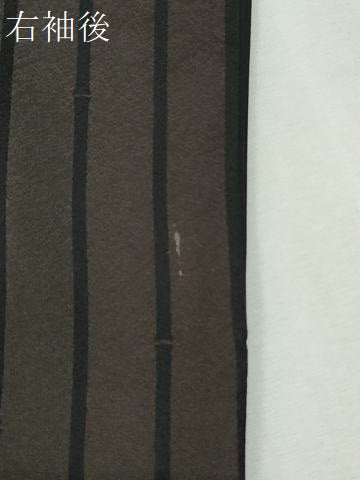 平和屋着物●上質な小紋　螺鈿　竹並び文　暈し染め　正絹　逸品　CABI2892yc