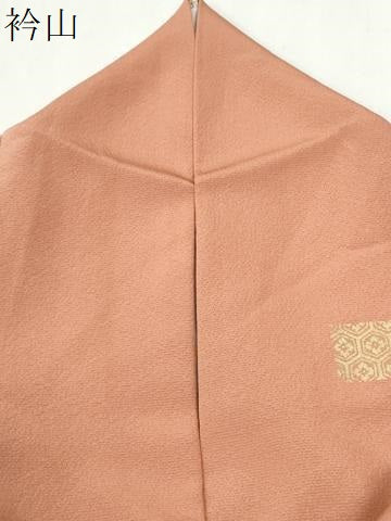 平和屋着物●訪問着　刺繍　花唐草文　暈し染め　金彩　正絹　逸品　CABI2902yc