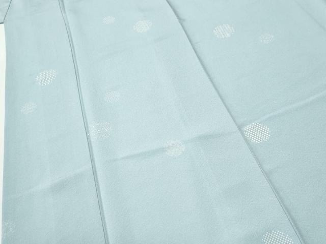 平和屋着物●上質な小紋　雪輪吉祥文　ロング丈　正絹　逸品　CABI2904yc