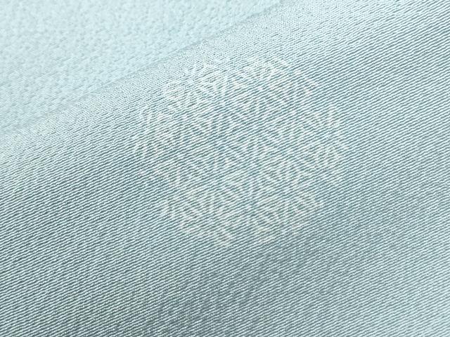 平和屋着物●上質な小紋　雪輪吉祥文　ロング丈　正絹　逸品　CABI2904yc