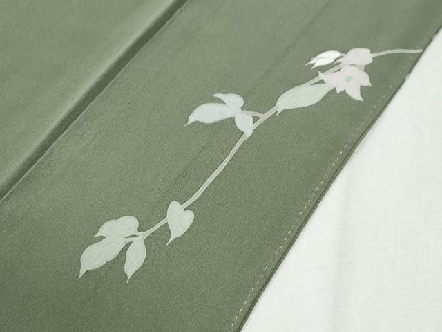 平和屋着物●訪問着　友禅　枝花文　正絹　逸品　CABI2905yc