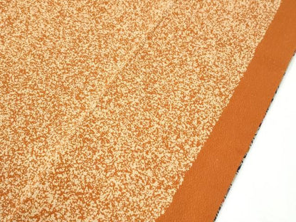 平和屋着物●訪問着　型染め　飛鶴松竹梅花文　正絹　逸品　CABI2911yc