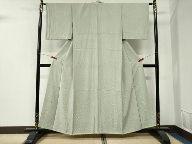 平和屋着物○江戸小紋 花菱文 正絹 逸品 CABI2927yc