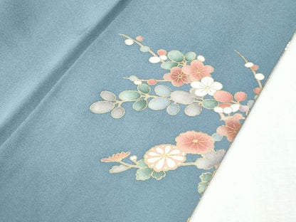 平和屋着物●訪問着　花籠文　暈し染め　金彩　正絹　逸品　未使用　CABI2938yc