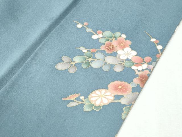 平和屋着物●訪問着　花籠文　暈し染め　金彩　正絹　逸品　未使用　CABI2938yc