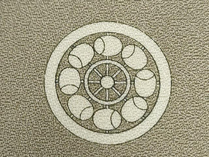 平和屋着物●豪華色留袖 駒刺繍 立波短冊飛鶴草花文 金彩 正絹 逸品 CABI2949yc