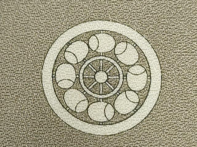 平和屋着物●豪華色留袖 駒刺繍 立波短冊飛鶴草花文 金彩 正絹 逸品 CABI2949yc
