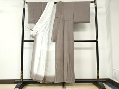 平和屋着物●四代目　松綱　江戸小紋　行儀　正絹　逸品　CABI2959yc
