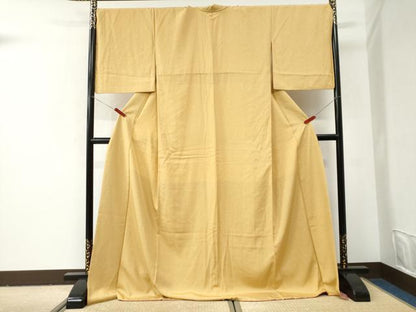 平和屋着物●江戸小紋　流水花文　ロング丈　正絹　逸品　CABI2960yc