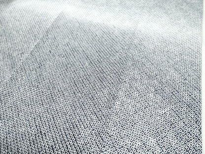 平和屋着物●訪問着　総絞り　総刺繍　雪輪松竹梅　暈し染め　正絹　逸品　CABI2984yc