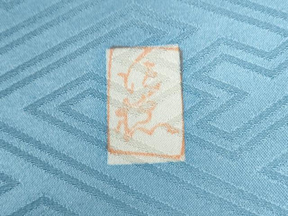 平和屋着物●十日町老舗ブランド　吉澤友禅　吾妻徳穂　振袖　駒刺繍　地紙重ね風景花文　金彩　正絹　逸品　未使用　CABI2998yc