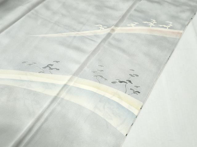 平和屋着物●京友禅作家　山科春宣　訪問着　松　正絹　逸品　CABI3002yc