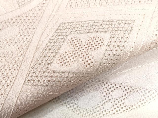 平和屋着物●中国三大刺繍　スワトウ刺繍　総刺繍　訪問着　道長吉祥花文　正絹　逸品　CABI3006yc
