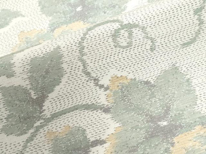 平和屋着物●本場大島紬　白大島　唐草文　正絹　逸品　CABI3019yc