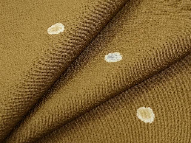 平和屋着物●上質な小紋　丸文　正絹　逸品　CABI3038yc