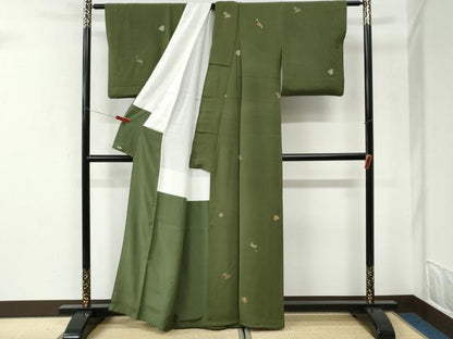 平和屋着物●上質な小紋　宝尽くし　三越扱い　正絹　逸品　CABI3049yc