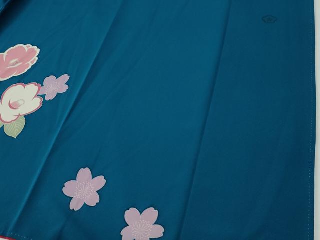 平和屋着物●豪華振袖　毬舞桜文　暈し染め　金彩　正絹　逸品　CABI3067yc