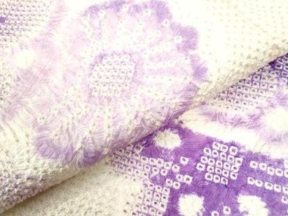 平和屋着物●豪華振袖　総絞り　枝梅文　正絹　逸品　CABI3069yc