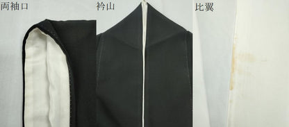 平和屋着物●豪華黒留袖　作家物　束ね熨斗花松文　暈し染め　金彩　ロング丈　正絹　逸品　CABI3078yc