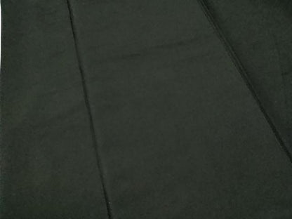 平和屋着物●男性　黒紋付　正絹　逸品　CABI3082yc