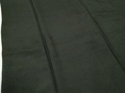 平和屋着物●男性　黒紋付　正絹　逸品　CABI3083yc