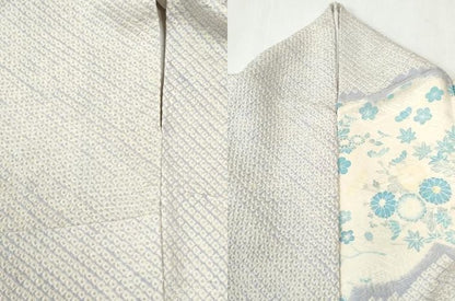平和屋着物●訪問着　絞り　吉祥花文　正絹　逸品　CABI3089yc