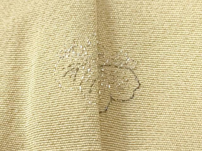 平和屋着物●訪問着　霞松竹梅花文　暈し染め　ラメ糸　金彩　正絹　逸品　CABI3097yc