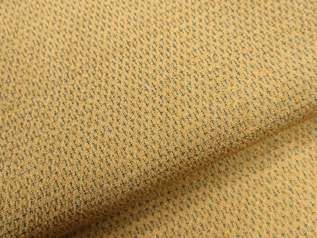 平和屋着物●本塩沢　蚊絣　正絹　逸品　CABI3100yc