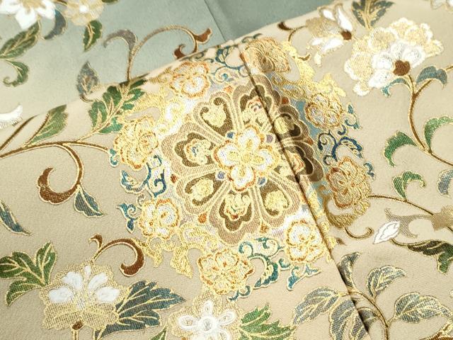 平和屋着物●豪華色留袖　鳳凰更紗花文花唐草文　暈し染め　金彩　正絹　逸品　CABI3115yc