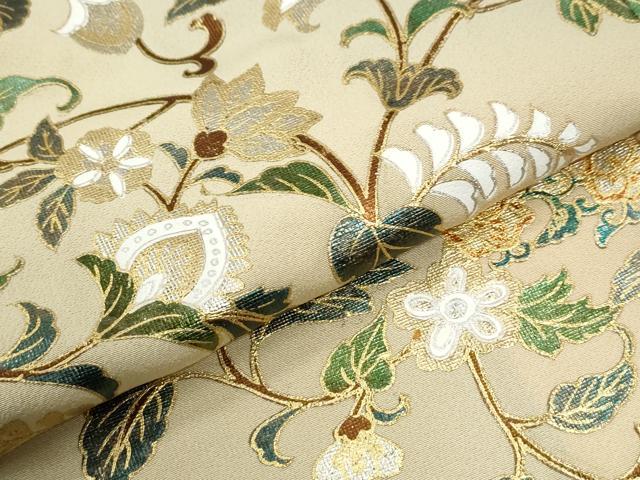 平和屋着物●豪華色留袖　鳳凰更紗花文花唐草文　暈し染め　金彩　正絹　逸品　CABI3115yc