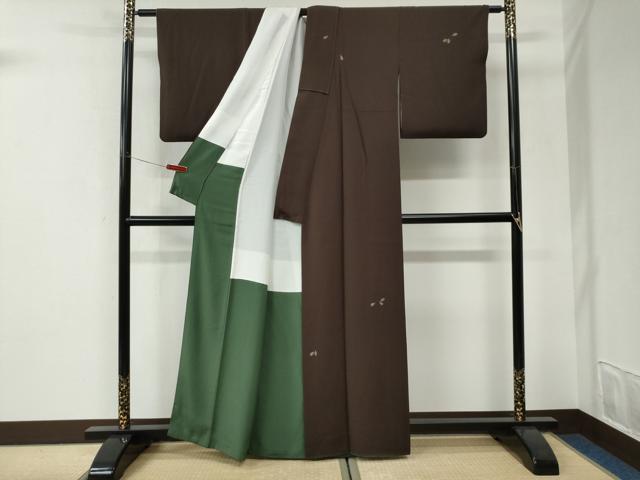 平和屋着物●世界的人形師　辻村寿三郎　ジュサブロー　訪問着　舞花弁　金彩　正絹　逸品　CABI3129yc