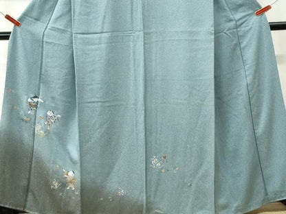 平和屋着物●訪問着　童子遊び　暈し染め　金彩　正絹　逸品　CABI3134yc