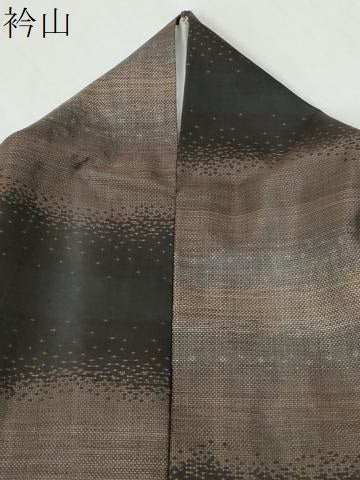 平和屋着物●本場大島紬　9マルキ　変わり市松文　正絹　逸品　CABI3137yc