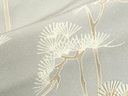 平和屋着物●訪問着　松梅文　金彩　正絹　逸品　CABI3157yc