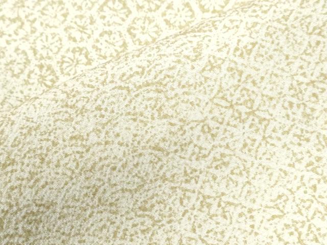 平和屋着物●上質な小紋　花菱吉祥文　正絹　逸品　未使用　CABI3160yc
