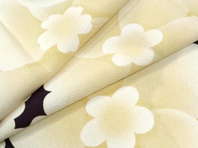平和屋着物●上質な小紋　花尽くし　正絹　逸品　未使用　CABI3170yc