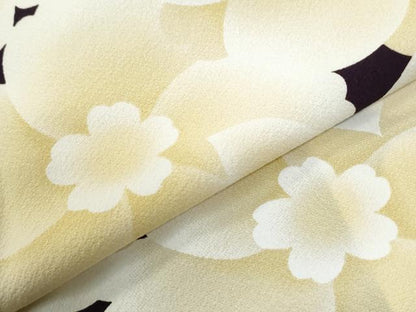 平和屋着物●上質な小紋　花尽くし　正絹　逸品　未使用　CABI3170yc