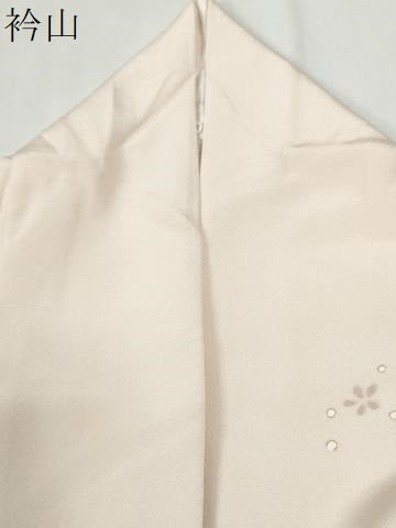 平和屋着物●訪問着　扇面吉祥草花文　暈し染め　金彩　正絹　逸品　CABI3171yc